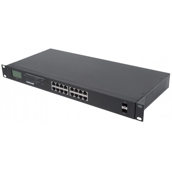 Switch Intellinet 16-Port Gigabit Ethernet PoE+ Switch 561259