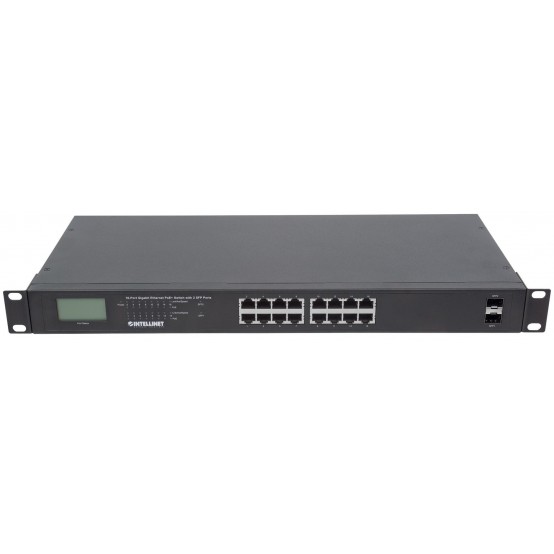 Switch Intellinet 16-Port Gigabit Ethernet PoE+ Switch 561259