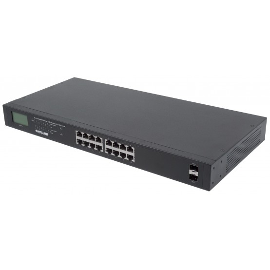 Switch Intellinet 16-Port Gigabit Ethernet PoE+ Switch 561259