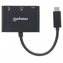 Adaptor Manhattan USB-C HDMI Docking Converter 152037