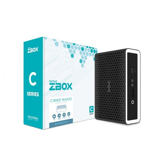 Calculator Zotac ZBOX CI669 nano (barebone) ZBOX-CI669NANO-BE