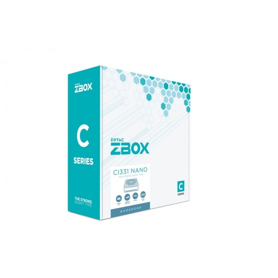 Calculator Zotac ZBOX CI331 nano (Barebone) ZBOX-CI331NANO-BE