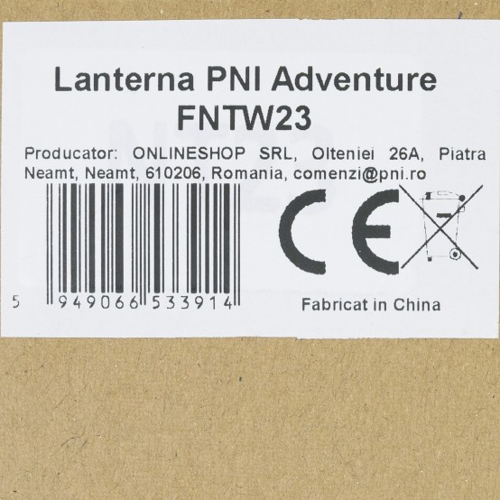 Lampa PNI  PNI-ADVFNTW23-S