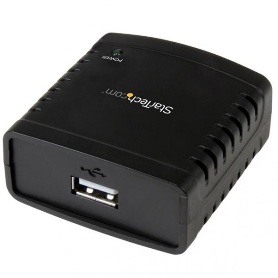 Print server StarTech.com 10/100Mbps Ethernet to USB 2.0 Network LPR Print Server PM1115U2