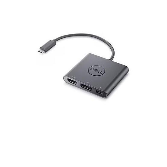 Adaptor Dell USB-C to HDMI/DP with Power Pass-Through 470-AEGY