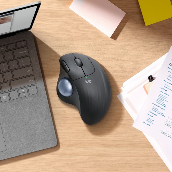 Mouse Logitech Ergo M575 Wireless Trackball Graphite 910-005872
