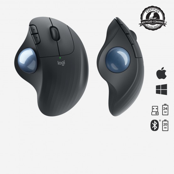 Mouse Logitech Ergo M575 Wireless Trackball Graphite 910-005872