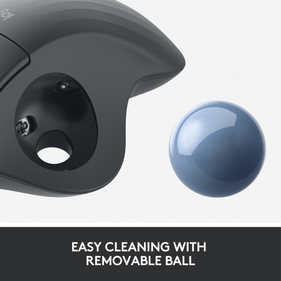 Mouse Logitech Ergo M575 Wireless Trackball Graphite 910-005872