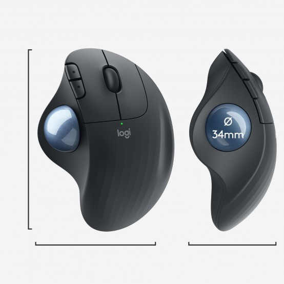 Mouse Logitech Ergo M575 Wireless Trackball Graphite 910-005872