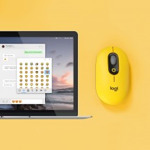 Mouse Logitech POP Bluetooth Mouse - Blast-Yellow 910-006546
