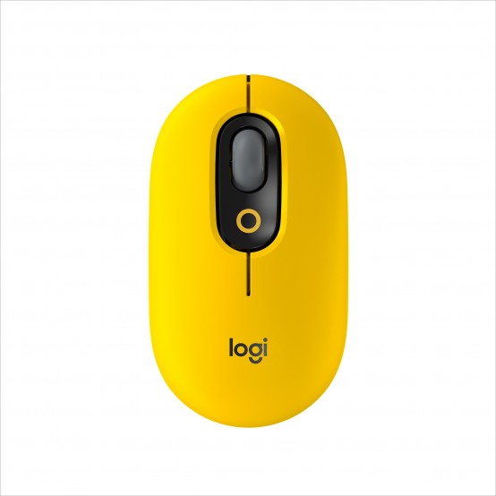 Mouse Logitech POP Bluetooth Mouse - Blast-Yellow 910-006546