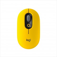 Mouse Logitech POP Bluetooth Mouse - Blast-Yellow 910-006546