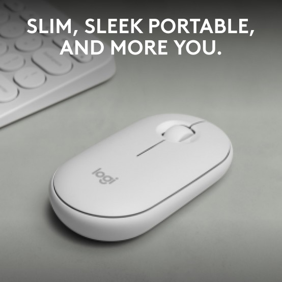 Mouse Logitech Pebble 2 M350s  Tonal White 910-007013