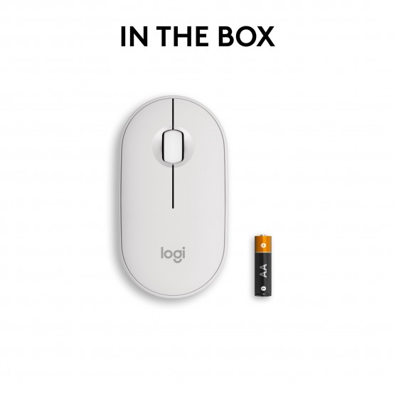 Mouse Logitech Pebble 2 M350s  Tonal White 910-007013