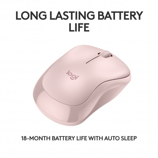 Mouse Logitech M240 Silent Bluetooth Rose 910-007121