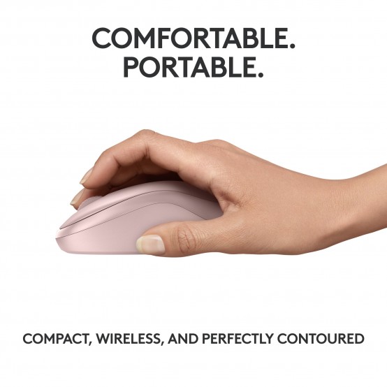 Mouse Logitech M240 Silent Bluetooth Rose 910-007121