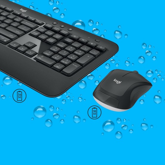 Tastatura Logitech MK540 Advanced Wireless Keyboard Mouse (CH) 920-008677