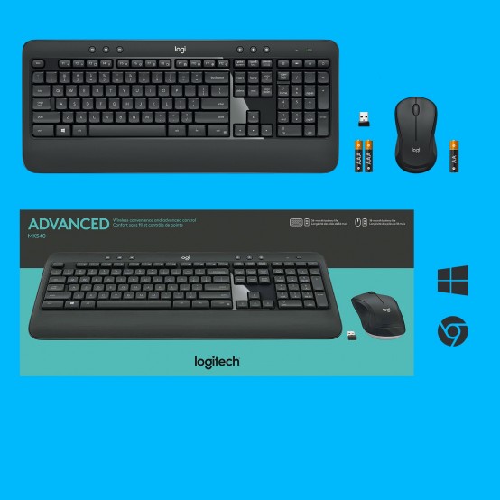 Tastatura Logitech MK540 Advanced Wireless Keyboard Mouse (CH) 920-008677