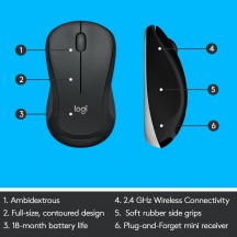 Tastatura Logitech MK540 Advanced Wireless Keyboard Mouse (CH) 920-008677