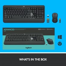 Tastatura Logitech MK540 Advanced Wireless Keyboard Mouse (CH) 920-008677