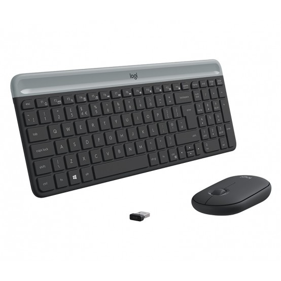 Tastatura Logitech MK470 Slim Wireless Keyboard and Mouse Combo (DE) 920-009188