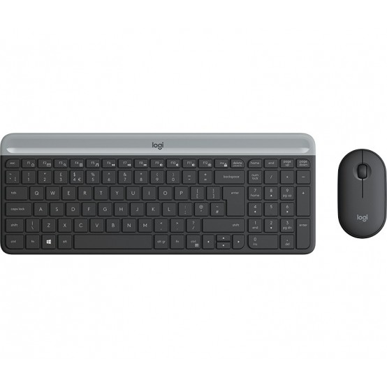 Tastatura Logitech MK470 Slim Wireless Keyboard and Mouse Combo (DE) 920-009188