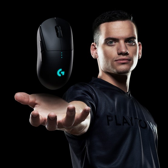 Mouse Logitech G Pro Wireless Gaming Mouse for Esports Pros 910-005273