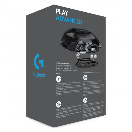 Mouse Logitech G502 - LIGHTSPEED Wireless Gaming Mouse 910-005568