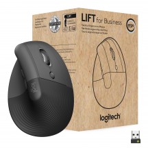 Mouse Logitech Lift Vertical Ergonomic Mouse for Business Graphite 910-006494