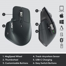 Mouse Logitech MX Master 3S Business Mouse 910-006582