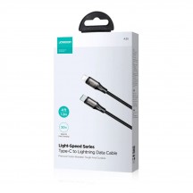 Cablu JoyRoom Data Cable Light-Speed Series  - Type-C to Lightning, Fast Charging, 30W, 1.2m - Black SA25-CL3