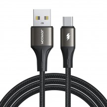 Cablu JoyRoom Data Cable Flash-Charge Series  - USB to Type-C, Fast Charge, 3A, 480Mbps, 1.2m - Black SA25-AC3