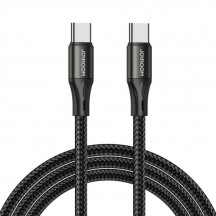 Cablu JoyRoom Data Cable  - Type-C to Type-C, Fast Charging 60W, 3A, 2m - Black S-2030N1