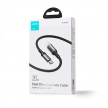 Cablu JoyRoom Data Cable  - Type-C to Lightning, LED Light, 20W, 1.2m - Black S-CL020A10