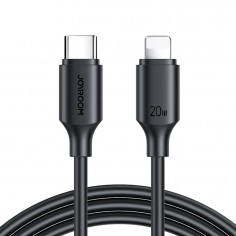 Cablu JoyRoom Data Cable  - Type-C to Lightning, Fast Charging, PD20W, 480Mbps, 1m - Black S-CL020A9