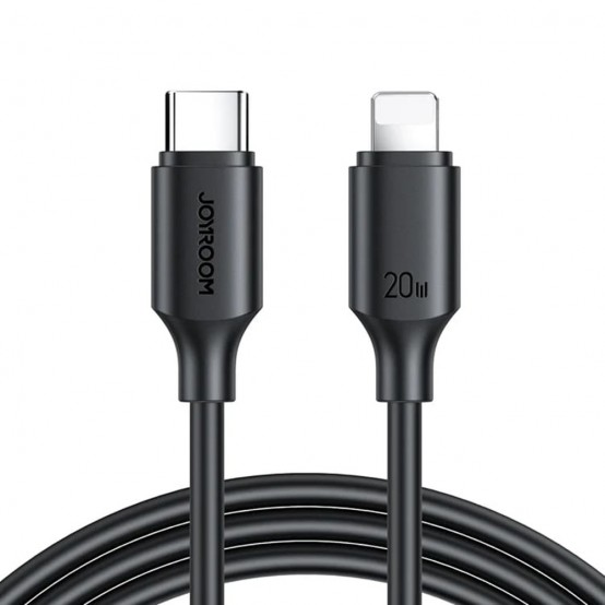 Cablu JoyRoom Data Cable  - Type-C to Lightning, Fast Charging, PD20W, 480Mbps, 2m - Black S-CL020A9