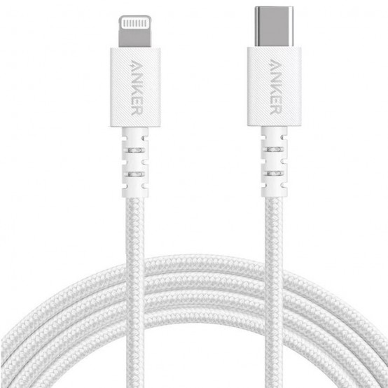 Cablu  Data Cable Power Line Select  - Lightning to USB-C, 0.9m - White A8617G21