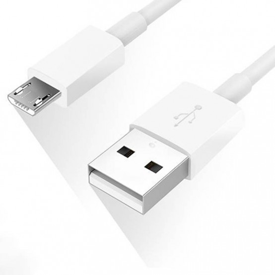 Cablu Huawei Original Data Cable  - USB to Micro-USB, 2A, 1m - White (Bulk Packing) C02450768A
