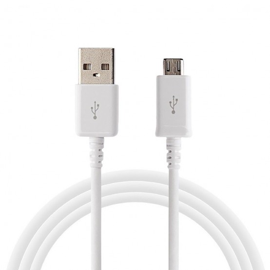 Cablu Huawei Original Data Cable  - USB to Micro-USB, 2A, 1m - White (Bulk Packing) C02450768A