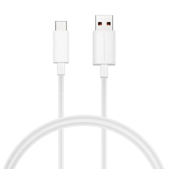 Cablu Huawei Data Cable  - USB to Type-C Super Fast Charging 8A, 1m - White (Bulk Packing) LX1218