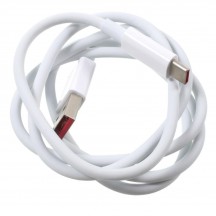 Cablu Huawei Data Cable  - USB to Type-C Super Fast Charging 8A, 1m - White (Bulk Packing) LX1218