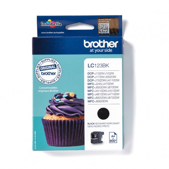 Cartus Brother LC123BK