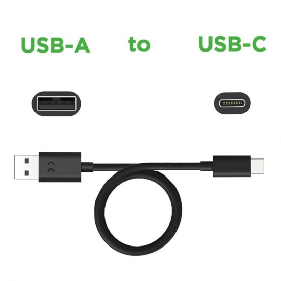 Cablu  Data Cable  - USB to Type-C for Moto G7/G Power/Play/Pure/Stylus, 3A, 1m - Black (Bulk Packing) SKN6473A