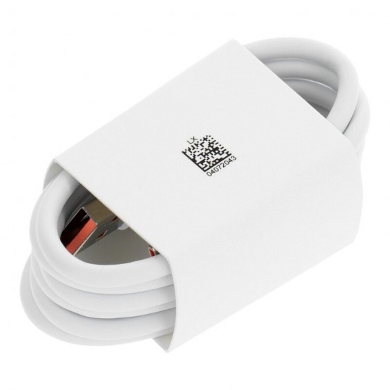 Cablu Huawei Data Cable  - USB to Type-C, Super Fast Charging 6A, 66W, 1m - White (Bulk Packing) LX04072043
