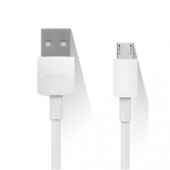 Cablu Huawei Original Data Cable  - USB to Micro-USB, 2A, 1m - White (Blister Packing) CP70