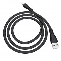 Cablu Hoco Data Cable Noah  - USB-A to Lightning, 12W, 2.4A, 1.0m - Black X40