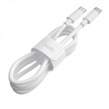 Cablu Hoco Data Cable High-Power  - USB Type-C to USB Type-C, 100W, 5A, 1.0m - White X51