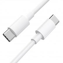 Cablu Hoco Data Cable High-Power  - Type-C to Type-C, 100W, 5A, 2m - White X51