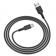 Cablu Hoco Data Cable Fortune  - USB-A to USB Type-C, 5A, 1.0m - Black X62