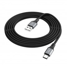 Cablu Hoco Data Cable Honest  - USB to Type-C, 3A, 3m - Black X92